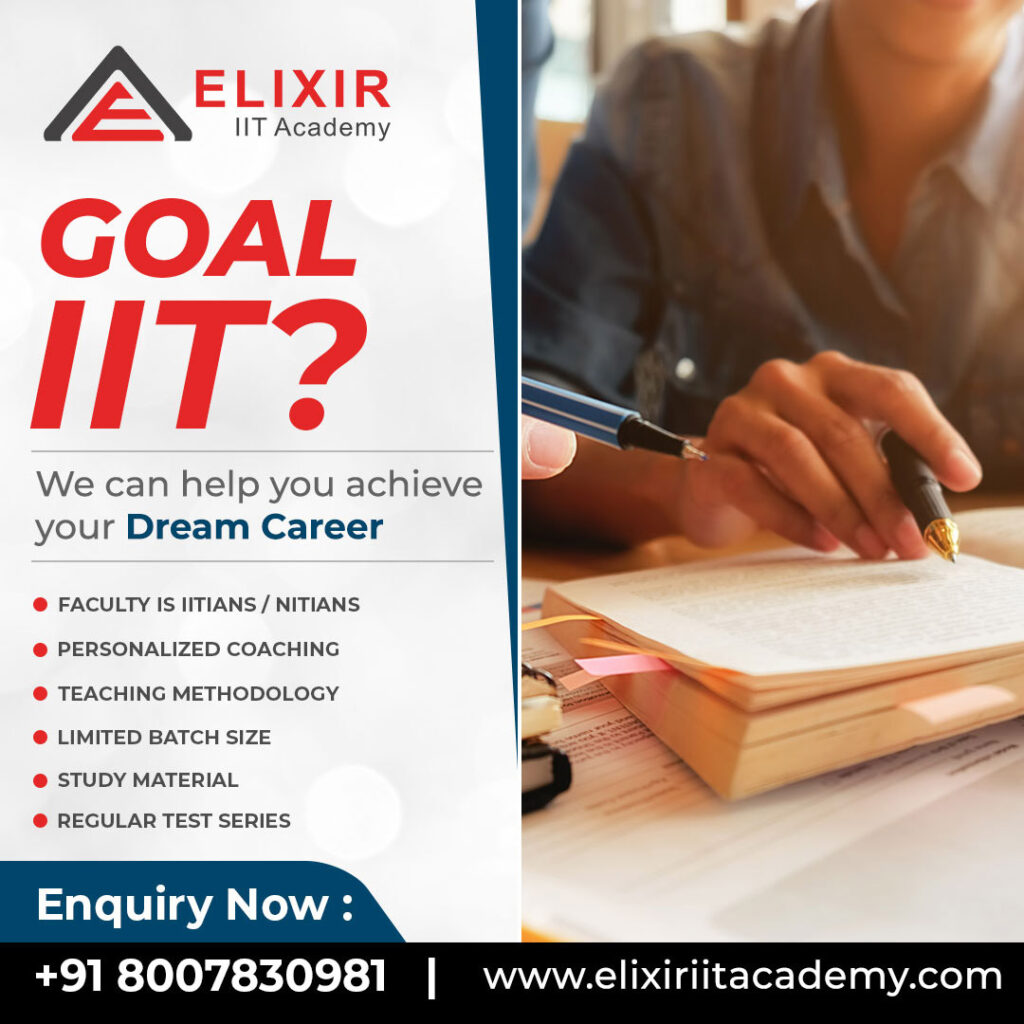 career in elixir iit academy